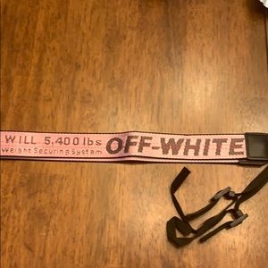 Off White Camera Strap